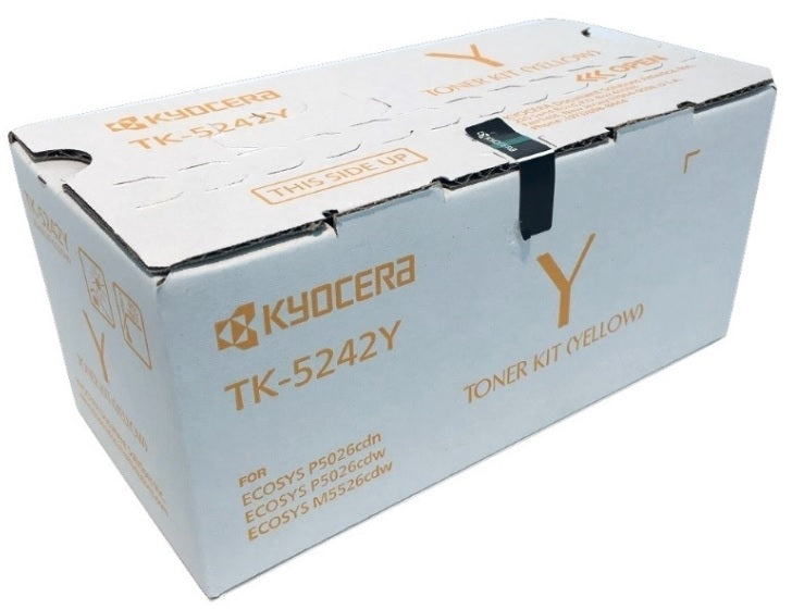 Toner KYOCERA TK-5242Y - 3000 páginas, Amarillo, ECOSYS P5026cdw Toner KYOCERA TK-5242Y - 3000 páginas, Amarillo, ECOSYS P5026cdw